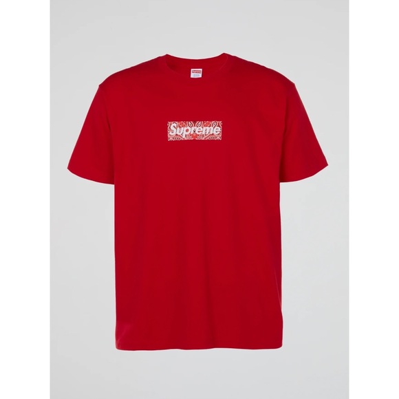 Supreme | Bandana Box Logo Tee - Picture 1 of 14